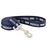 MLB Seattle Mariners 6' Navy Blue Dog Leash (Large)
