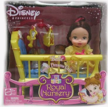 Childrens Toyshop  Toys : Disney Princess Sweet Dreams Crib: Belle Gift Set