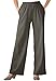 Women's Plus Size Petite 7-Day Wide Leg Knit Pants