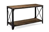 UPC 788093067109 product image for Magnussen T1755 Pinebrook Distressed Natural Pine Wood Rectangular Sofa Table | upcitemdb.com