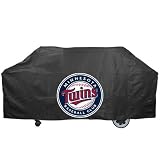 MLB Minnesota Twins Black Grill Cover
