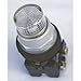 Pilot Light Lens, 30mm, Clear, Plastic