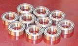 10 Bearing 6x10 Shielded 6x10x3 Miniature Ball Bearings VXB Brand