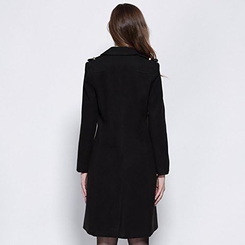 Weartime Women's Long Sleeves Winter Coats and Jackets Black M