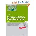Betriebswirtschaftliche Formelsammlung
