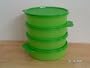Tupperware Big Wonders Set of Four. Green