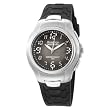 Armitron Men's 204089GMG Round black and Silver-Tone Easy to Read Instalite Sport Watch