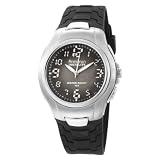 Armitron Mens 204089GMG Round black and Silver