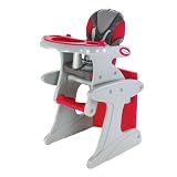 Foundations Transitions High Chair, Red/Gray