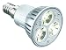 Trio-Leuchten 956-01 Power LED Leuchtmittel 3x1W E14 3100K titanfarbig 160 Lumen Lebensdauer 30.000 h
