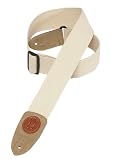 Levy's Leathers 2 Cotton Guitar Strap,Natural