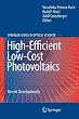 High-Efficient Low-Cost Photovoltaics: Recent Developments (Springer Series in Optical Sciences)