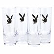 Playboy Bunny Classic Black Design Shot Glass Set