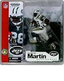 McFarlane Toys NFL Sports Picks Series 4 Action Figure Curtis Martin (New York Jets) White Jersey Variant