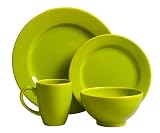 Waechtersbach Fun Factory Kiwi 16-Piece Dinnerware Set, Service for 4