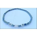 Notre Dame Titanium Twisted 2-Rope Tornado 21 inch Necklace