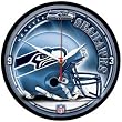 Seattle Seahawks Wall Clock - Round - Football Sports Merchandise