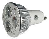 LED - 210 Lumens - DIMMABLE 3 Watt-3 LED Bulb- 30+ Watt Halogen Replacement-Warm White (3000 Kelvin)