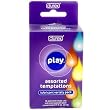 Durex Play Assorted Temptations Lubricant Variety Pack: 10 Count