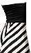 eVogues Plus size Striped Dress Skirt