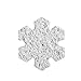 White Snowflake Soap Lift soap dish by Soap Lift
