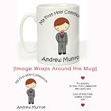 from Personalised Gift Ideas Personalised 1st Communion Mug: Boy Design, Communion Gifts for Boys, Gift Ideas for Communion