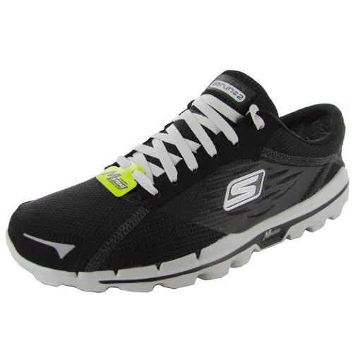 skechers go run 2 mens black