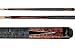 Players Umbra Birds-Eye Maple Pool Cue with Black and White Outline Transfer Points (G-1003) Image