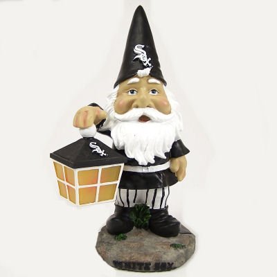 Buy CHICAGO WHITE SOX LIGHTED SOLAR GOOD LUCK GARDEN GNOME by Forever Collectibles