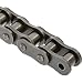 Morse 80HR 10FT Heavy Roller Chain, ANSI 80H, Riveted, 1 Strand, Steel, 1" Pitch, 0.625" Roller Diamter, 5/8" Roller Width, 18300lbs Average Tensile Strength, 10ft Length