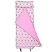 Wildkin Nap Mat, Pink & Gold Stars
