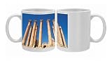 The Temple of Artemis, built in the 2nd century AD, Jerash, Jordan, Middle East Photo Mugs