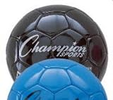 Soccerball, Size 5 BLACK, Composite Cover, New