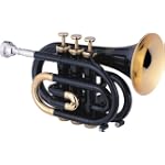 416 Pocket Trumpet (Black Lacquered)