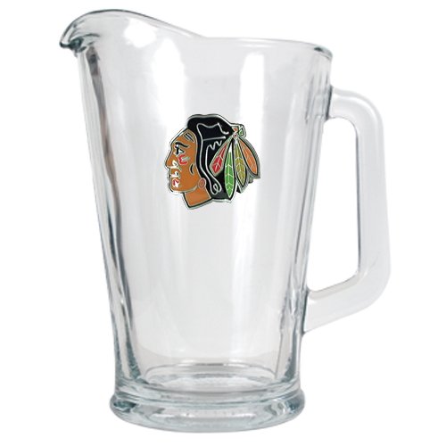 Chicago Blackhawks 60 oz. NHL Glass Beer Pitcher