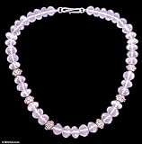 Quartz necklace, 'Crystal Dream' 0.7 W 19.3 L