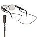 Chums Braided Leather Eyewear Retainer - Genuine Leather Eyeglass Chain to Secure Sunglasses