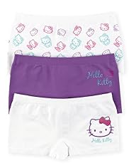 3 Pack Hello Kitty Seam Free Shorts