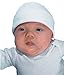 RABBIT SKINS Infant Baby Rib Cap, White