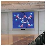 Vortex Rear Projection Screen with System 200 Black Frame - 90 diagonal NTSC Format