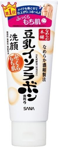 Nameraka Honpo Sana Isoflavone Cleansing Foam Wash, 150G by Nameraka Honpo