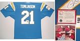 LaDainian Tomlinson Signed Powder Blue Custom Jersey