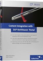 Content Integration with SAP NetWeaver Portal