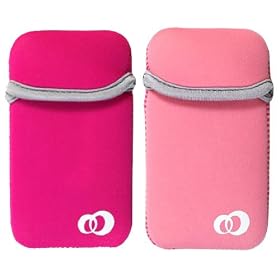 Reversible Double Sided Neorpene Sleeve Case Compatible with Casio Exilim Digital Camera - (Casio Exilim Digital Camear NOT included)