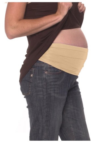 Ingrid & Isabel Women's Maternity Everyday BellaBand, Sand, Size Three