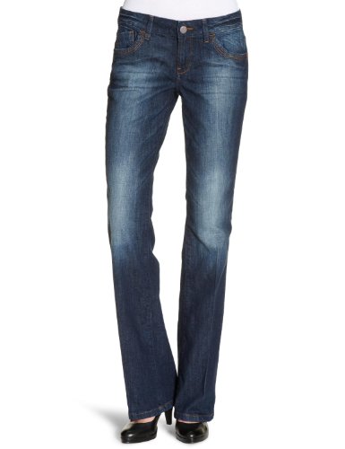 ESPRIT Damen Jeans W2C036, Gr. 28/32, Blau (dark vintage 946) Preisvergleich