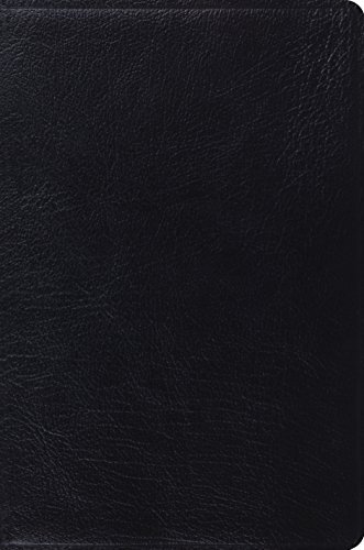 By ESV Bibles by Crossway ESV Single Column Legacy Bible (Black) (Lea) [Leather Bound]