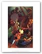 Jazz Quintet (mini) by Justin Bua 11.875"x9.5" Art Print Poster