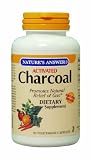 Nature's Answer, Activated Charcoal, Vegetarian Capsules, 90-Count