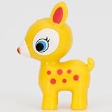 cute yellow Bambi deer miniature figure kawaiiIMAGE